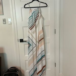 White House black market long maxi dress